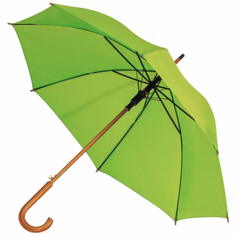 Parasol automatyczny z PET 105 cm - jasnozielony (4243629)