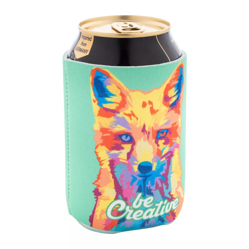 PrintCan pokrowiec chłodzący na puszkę RPET - biały (AP716869)