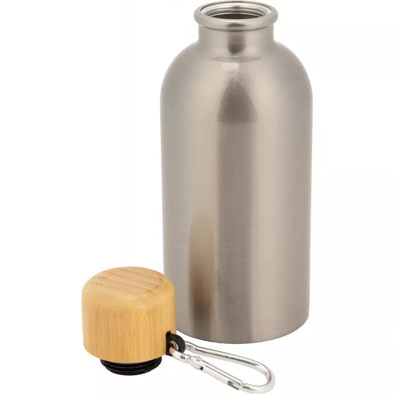 Butelka metalowa 400 ml MARILYN - szary (8497207)