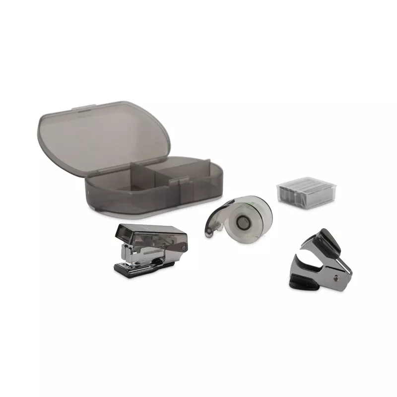 Zestaw przyborów biurowych DOCSY - czarny (17931-02)