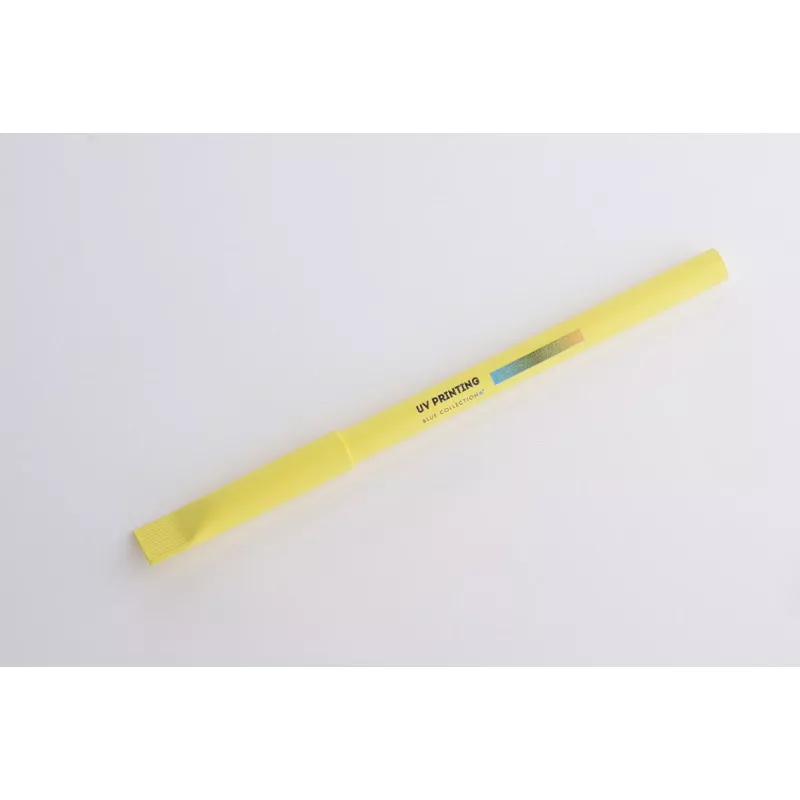 Długopis papierowy PINKO - żółty (19574-12)