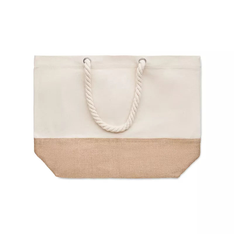 Torba plażowa z płótna 280 g/m² PANTAI - Bezowy (MO6720-13)