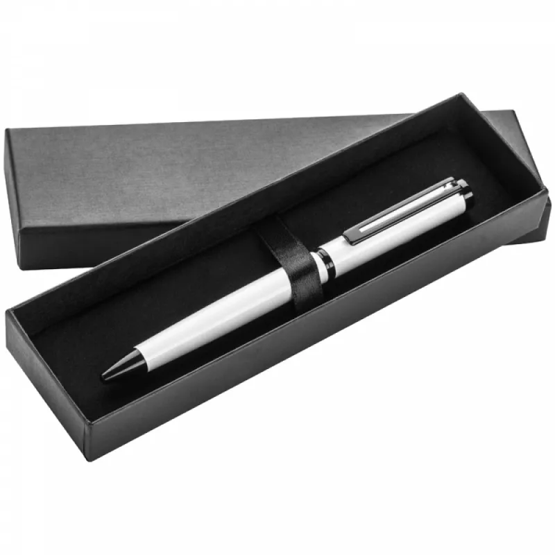 Długopis metalowy - biały (1057706)