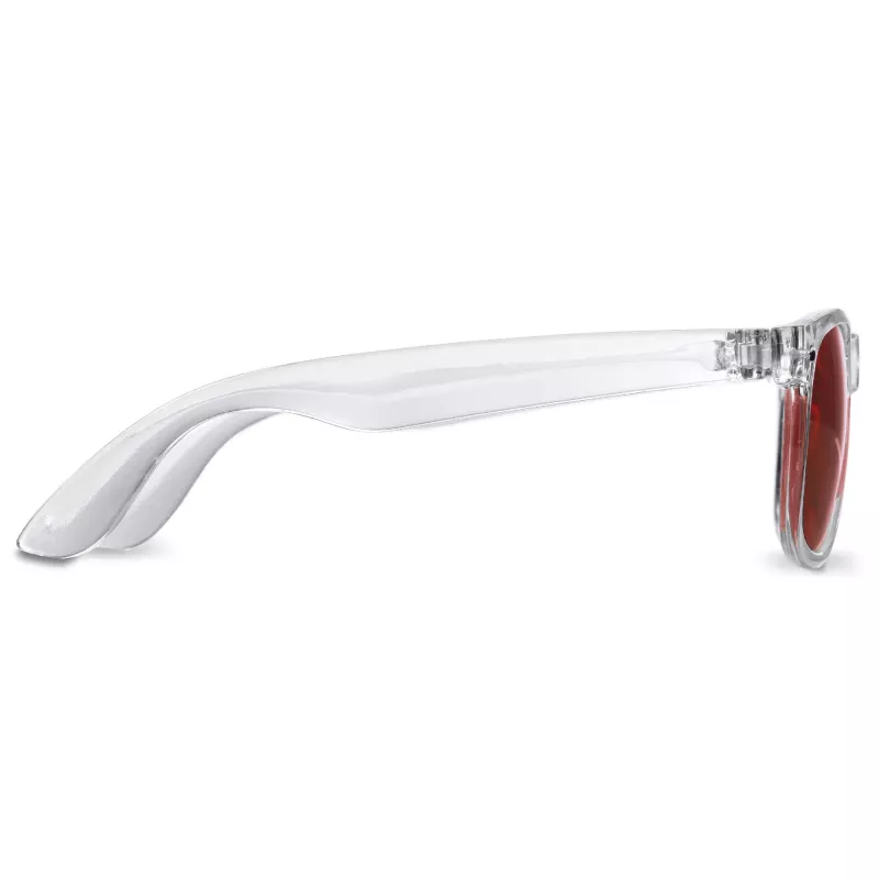 Okulary przeciwloneczne Bradley UV400 - czerwony transparentny (LT86711-N0421)