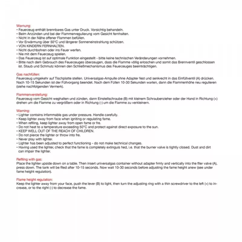 Zapalarka metalowa GRANT - szary (8601607)