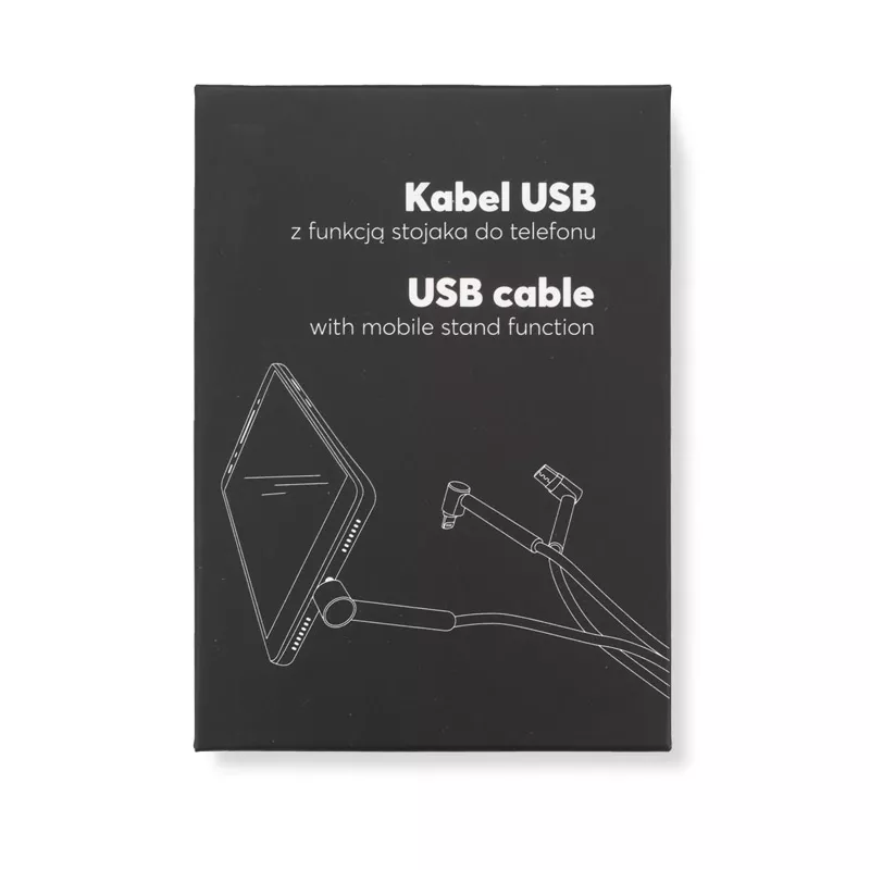 Kabel USB 6 w 1 RICO - czarny (09122-02S)