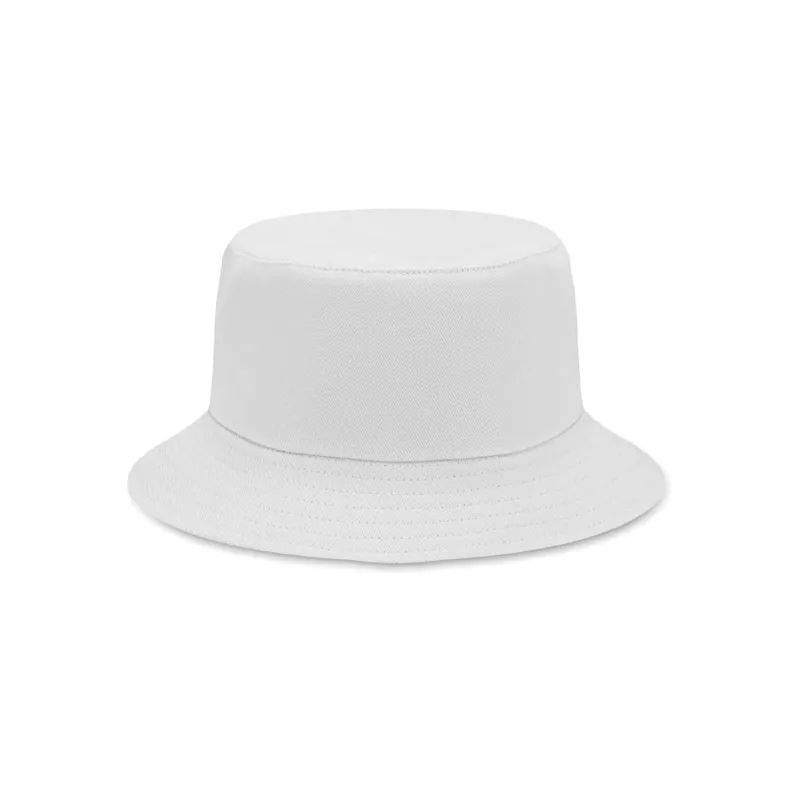 Kapelusz przeciwsłoneczny bawełniany 260 g/m² MONTI - Bialy (MO2261-06)