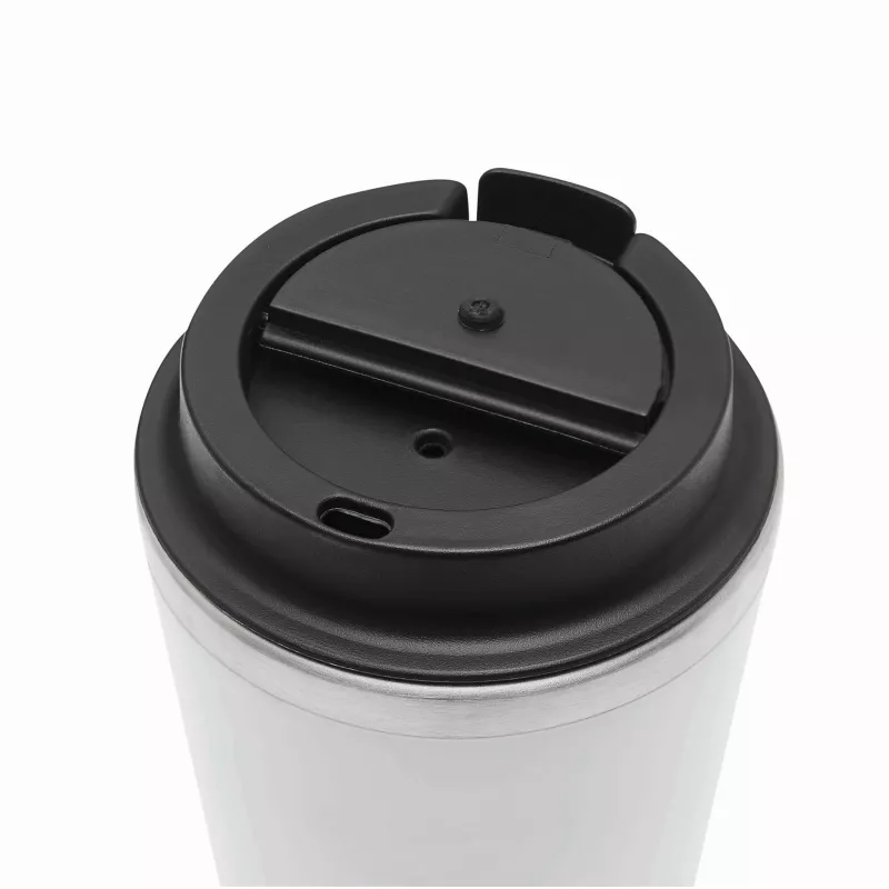 Kubek podróżny 350 ml TAKE & GO dwuścienny - biały (56-0304641)
