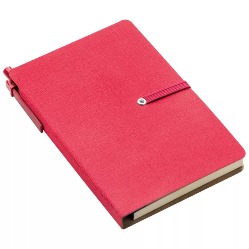 Notatnik z karteczkami - czerwony (2018605)