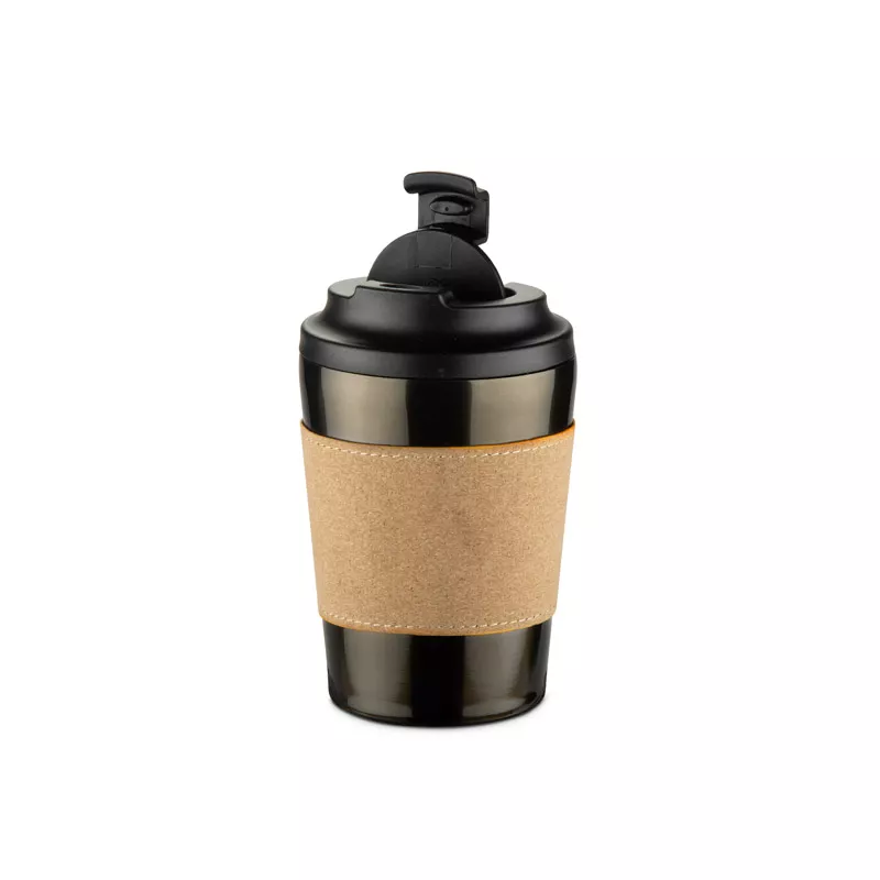 Kubek termiczny CAFFEZ 350 ml - grafitowy (17638-15)