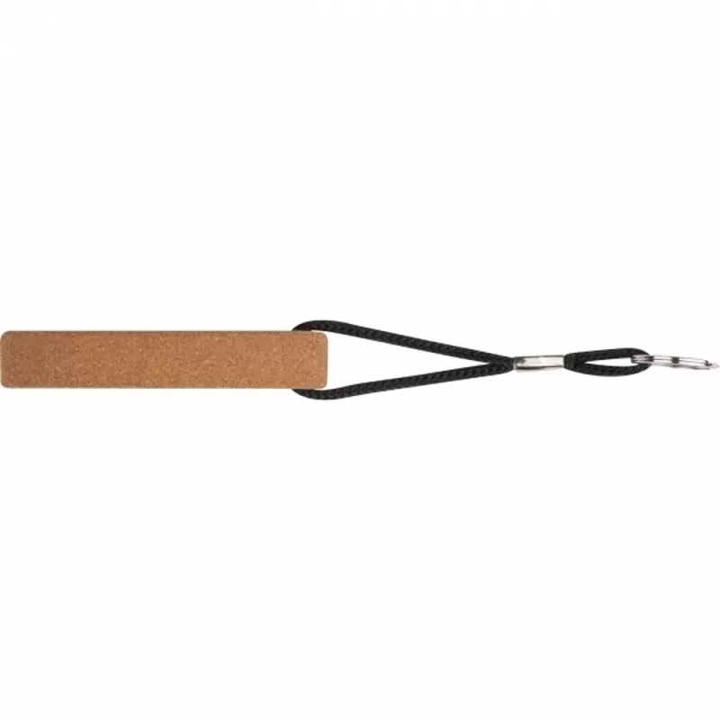 Brelok korkowy ROSKILDE - beżowy (276913)