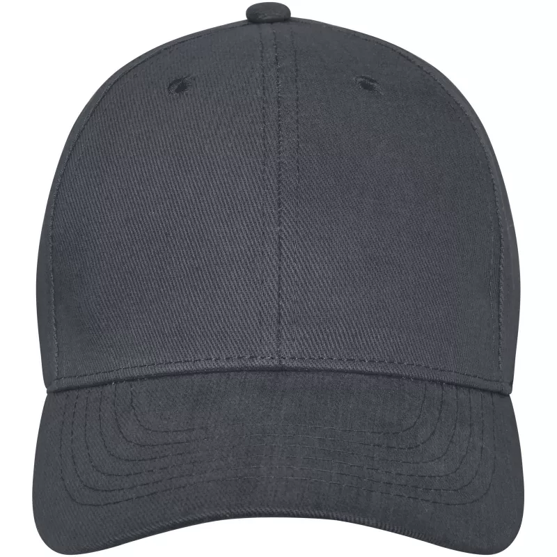 6-panelowa czapka Davis - Szary sztormowy (38678890)