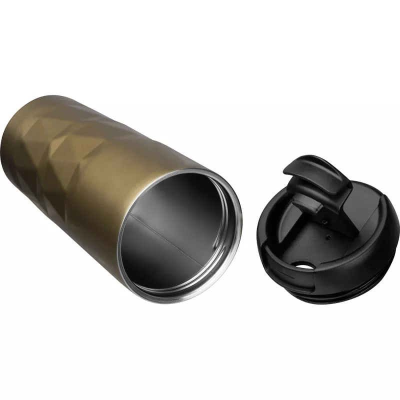 Kubek termiczny COMO 500 ml - złoty (048298)