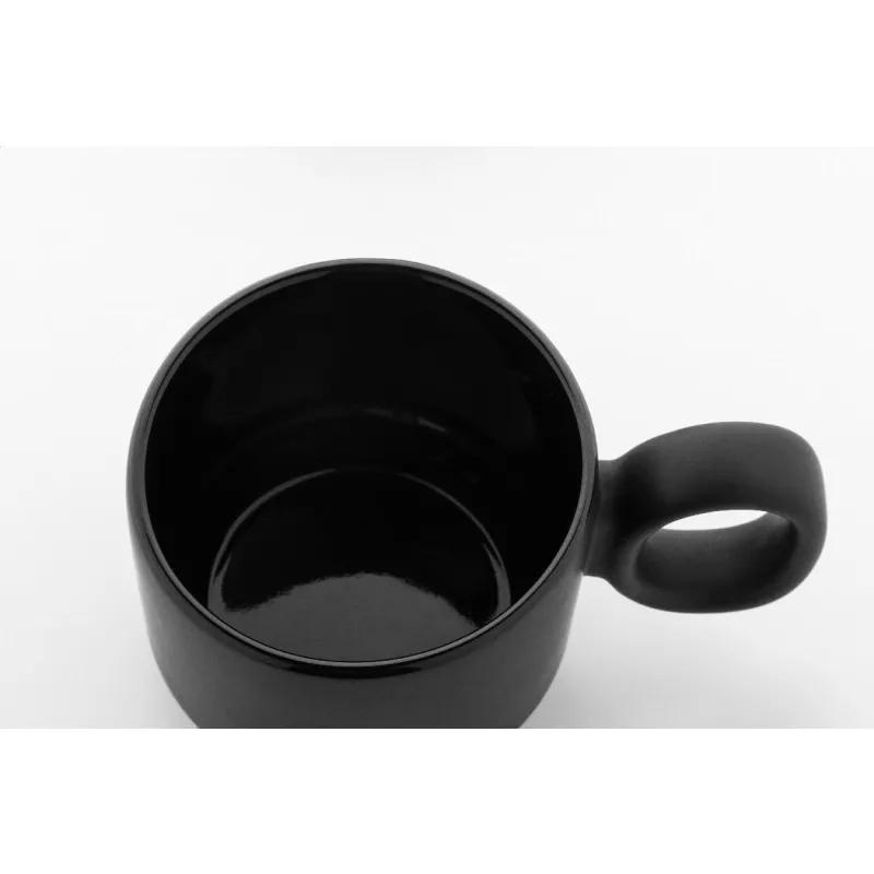 Kaguya kubek ceramiczny - czarny (AP800197-10)