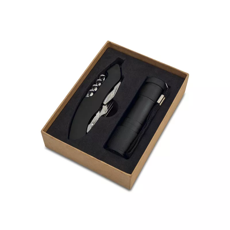 Zestaw narzędzi w pudełku Camden - czarny (R17486.02.IIQ)