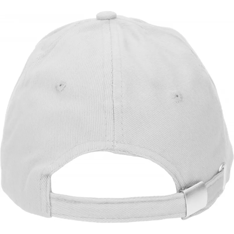 Czapka z daszkiem bawełniana 6 paneli, 260 g/m² CURTIS - biały (5046606)