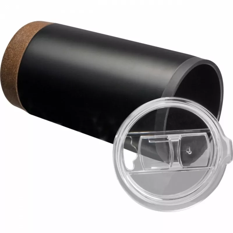 Kubek termiczny SIBENIK 600 ml - czarny (290103)