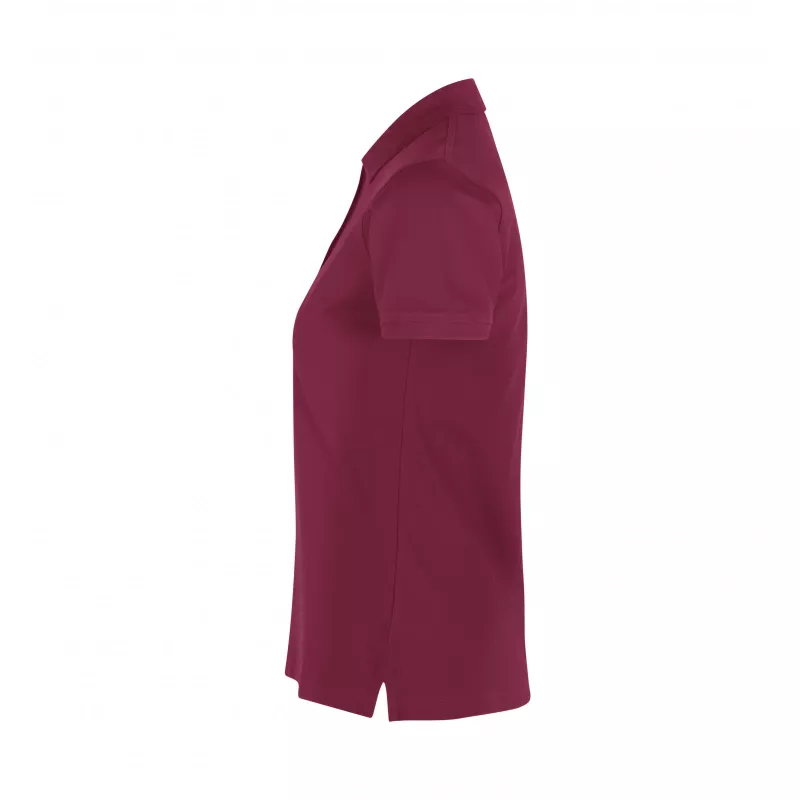 Koszulka bawełniana damska 210 g/m² ID Polo/stretch 527 - Cerise (0527-CERISE)