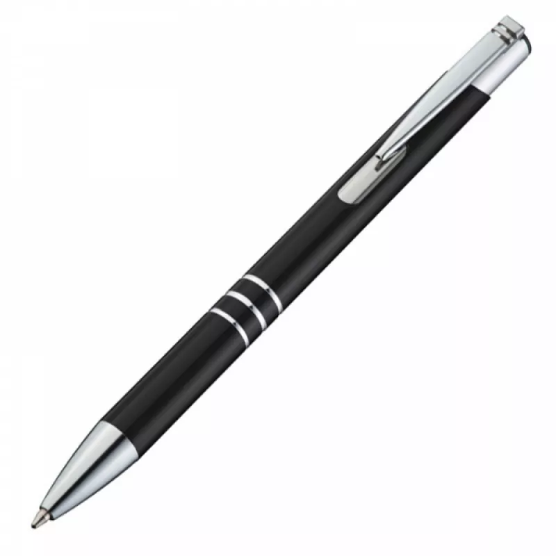 Długopis metalowy anodyzowany - czarny (1333903)