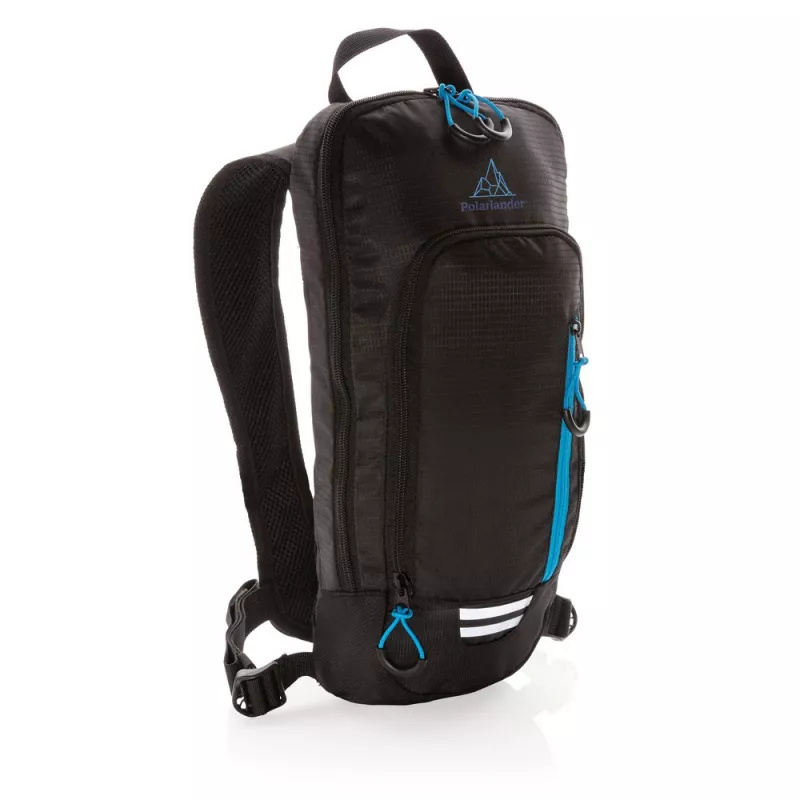 Mały plecak turystyczny Explorer 7l - czarny, niebieski (P760.161)