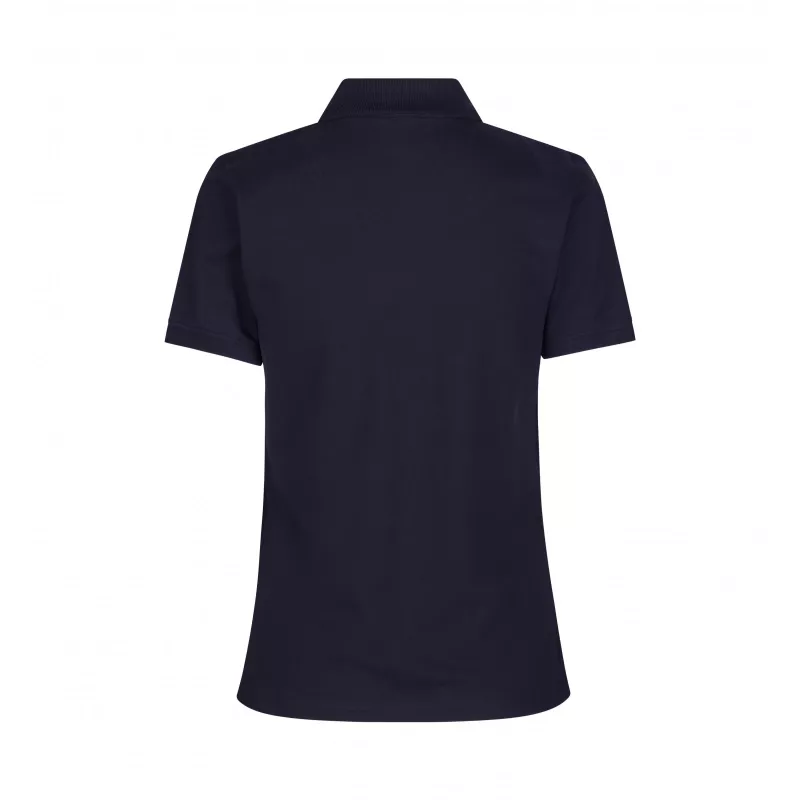 Koszulka bawełniana damska 210 g/m² ID Polo/stretch 527 - Navy (0527-NAVY)