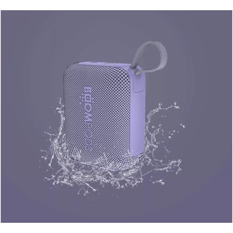 Wodoodporny minigłośnik Boompods Beachboom Mini 5W - Jasny fioletowy (12082935)