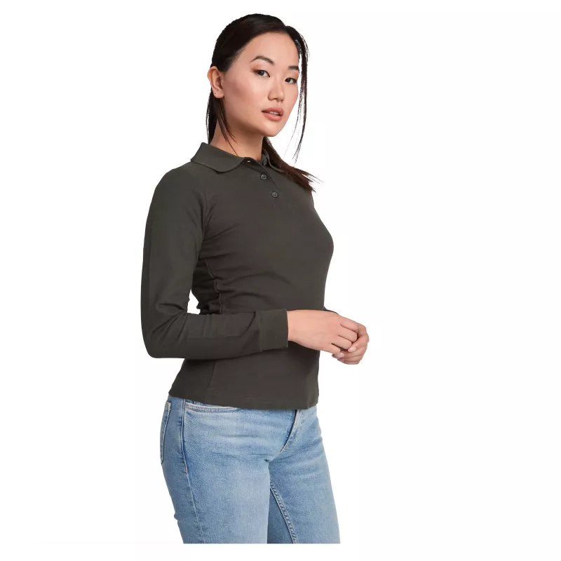Estrella koszulka damska polo z długim rękawem - Błękit królewski (R6636-ROYAL)