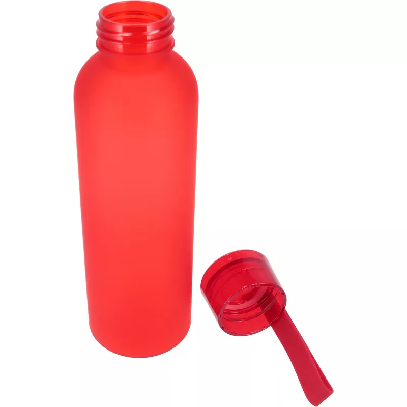 Butelka PET soft touch READING 550 ml - czerwony (532205)