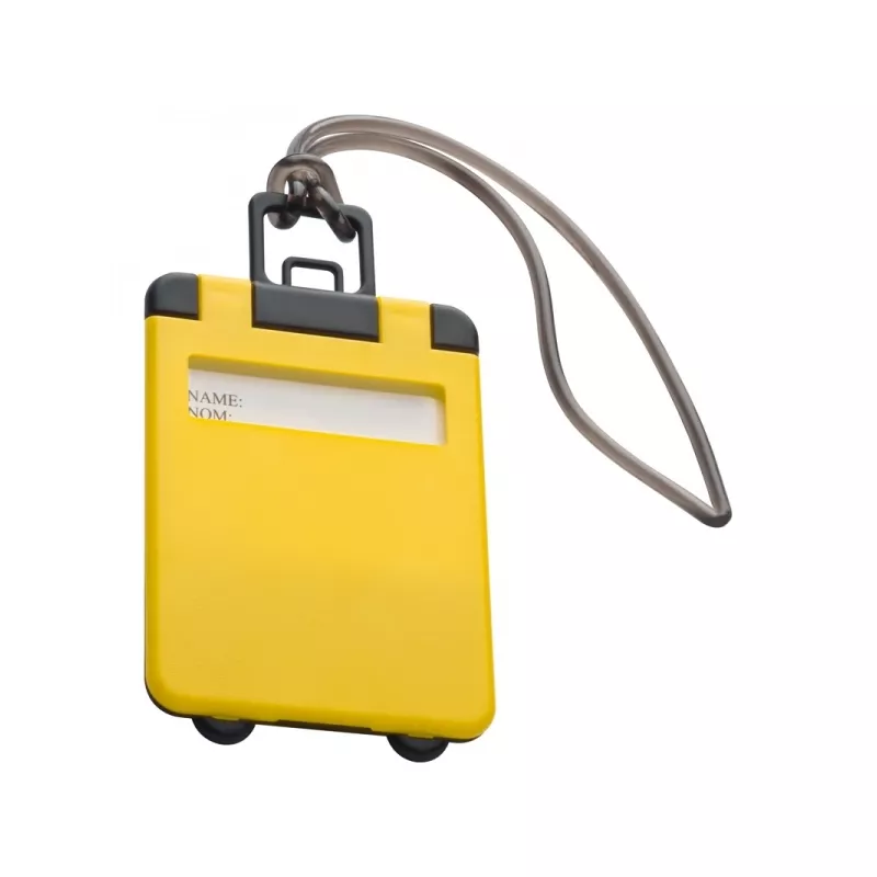 Identyfikator bagażu KEMER - żółty (791808)
