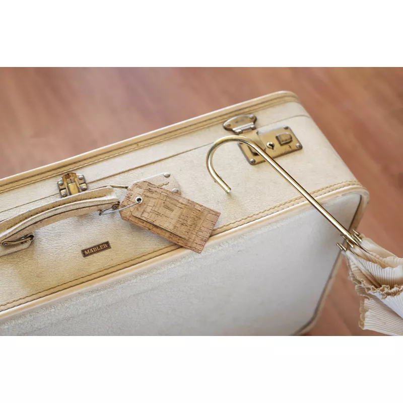 Identyfikator do walizek LATIDO - brązowy (20803-17)