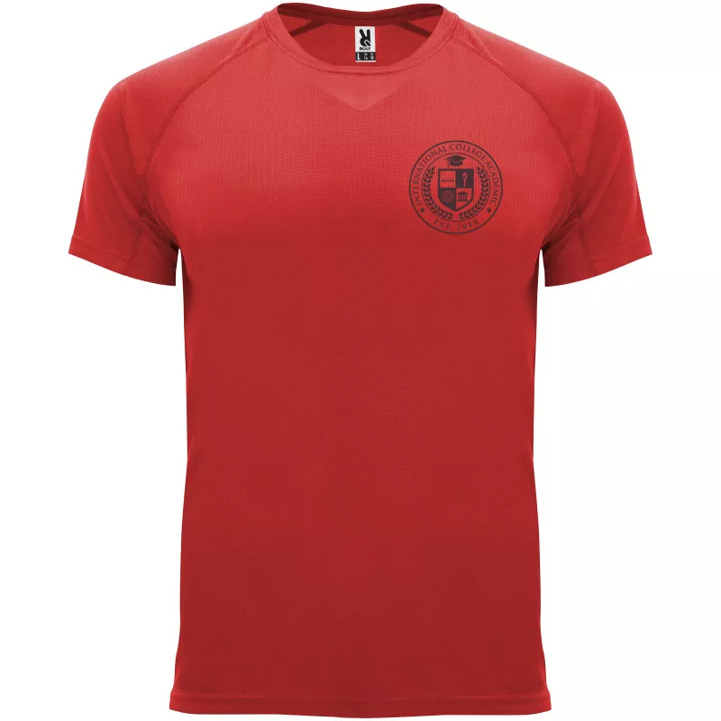 Koszulka techniczna 135 g/m² ROLY BAHRAIN 0407  - Czerwony (R0407-RED)