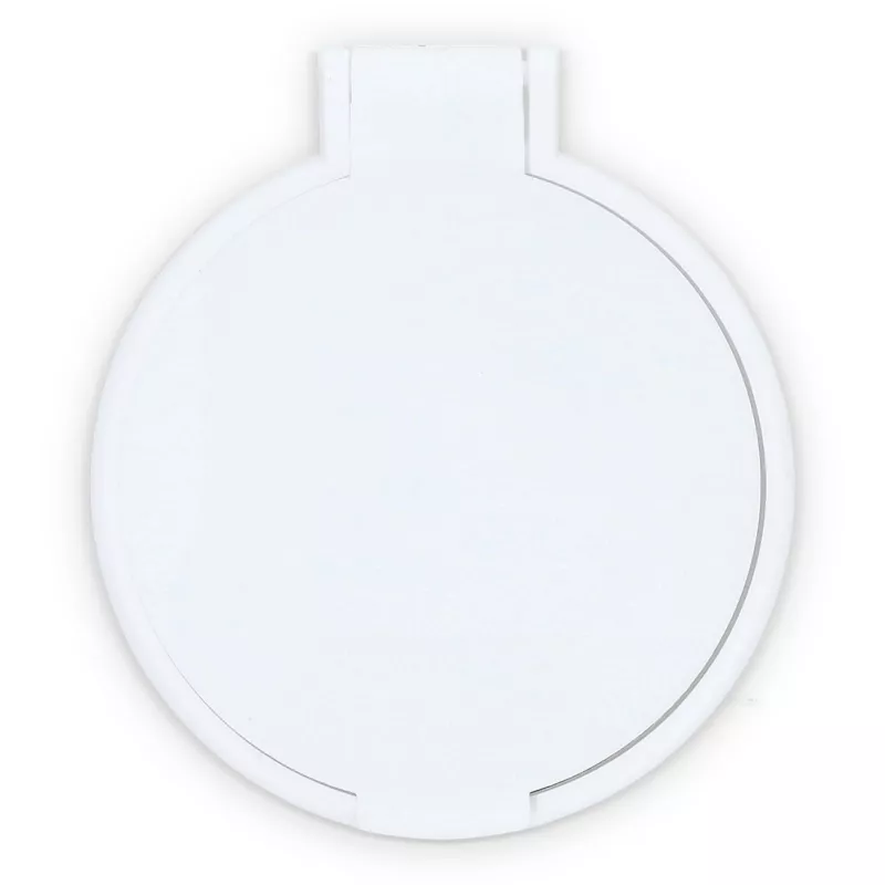 Małe kompaktowe lusterko Charm - biały (LT92734-N0001)