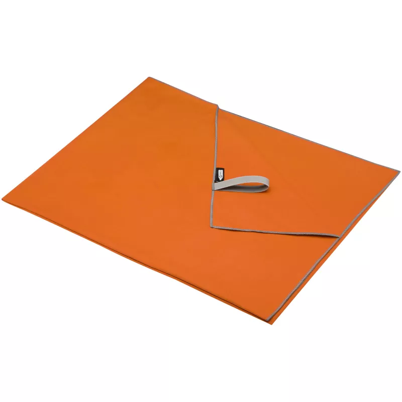 Pieter niezwykle lekki i szybko schnący ręcznik o wymiarach 100x180 cm z certyfikatem GRS - Pomarańczowy (11332431)