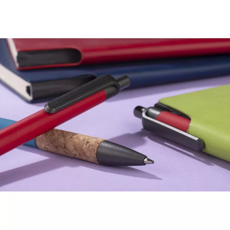 Długopis metalowy KUBOD - czerwony (19680-04)