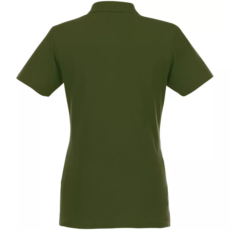 Helios - koszulka damska polo z krótkim rękawem - Zieleń wojskowa (38107-ARMY GRE)