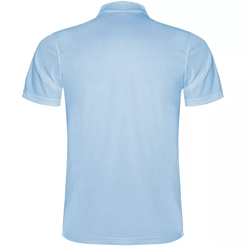 Dziecięca sportowa koszulka polo z poliestru 150 g/m² ROLY MONZHA  - Błękitny (K0404-SKY BLUE)