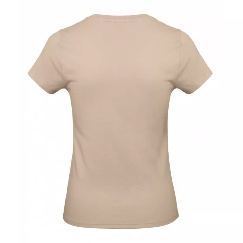 Damska koszulka reklamowa 185 g/m² B&C #E190 / WOMEN - Sand (120) (TW04T/E190-SAND)