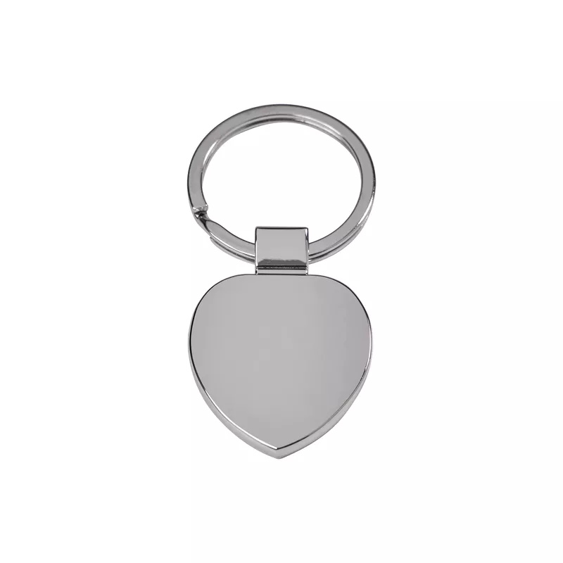 Brelok metalowy Stout Heart - srebrny (R73277)