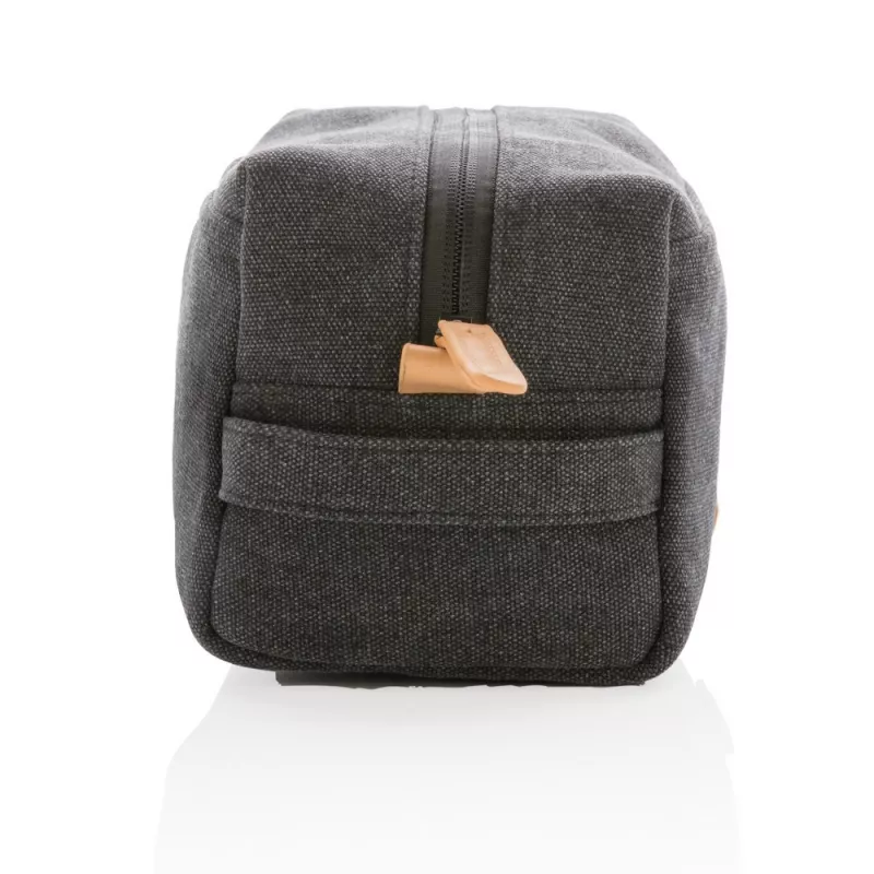 Kosmetyczka płócienna - czarny (P703.041)