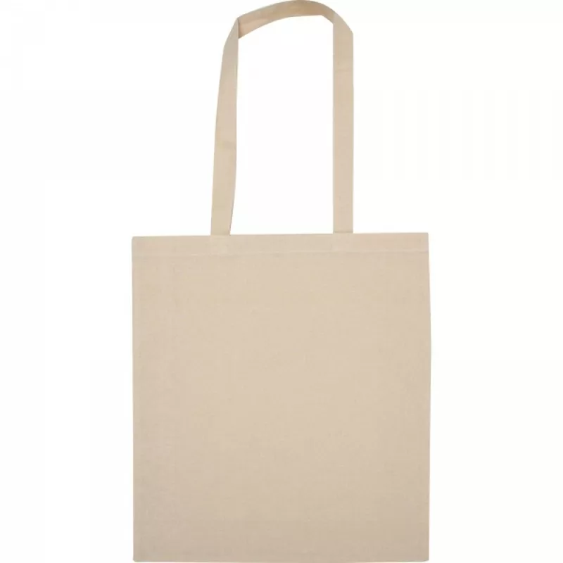 Torba bawełniana z długimi uszami 180 g/m2 ADAM - beżowy (6322213)
