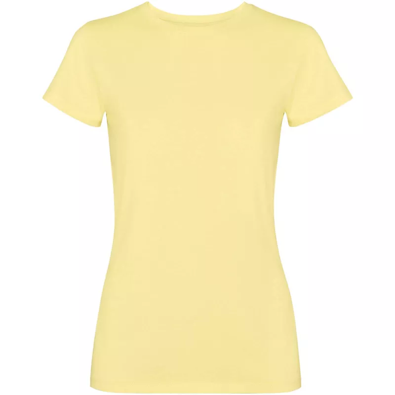 Jamaica koszulka damska z krótkim rękawem - Żółty (R2201-YELLOW)