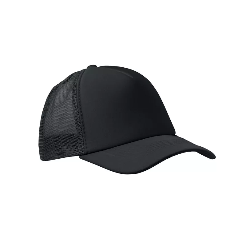 Czapka trucker 5-panelowa 150 g/m² BUBBLE - Czarny (MO2269-03)