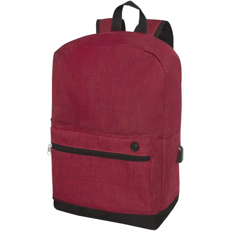 Biznesowy plecak na laptopa 15,6 cala Hoss - Heather dark red (12051102)