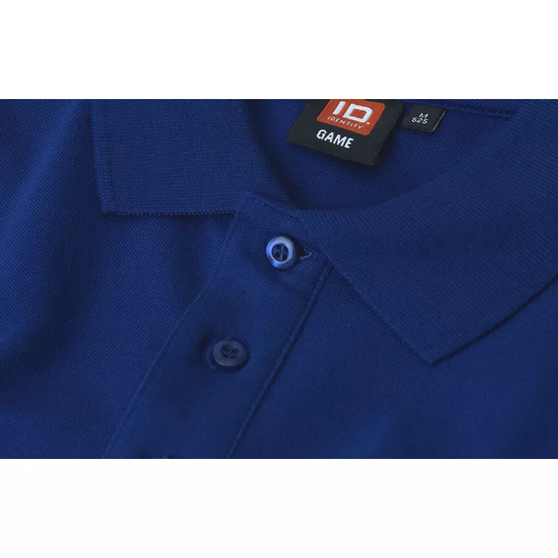 Koszulka bawełniana 210 g/m² ID Polo/stretch 0525 - Royal Blue (0525-ROYAL BLUE)