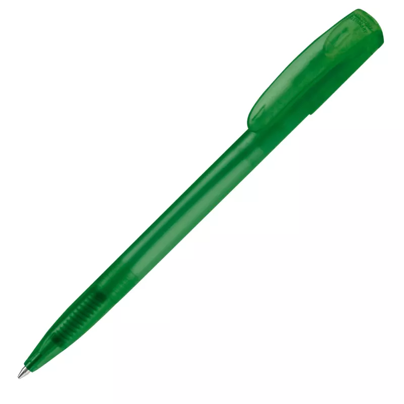 Długopis plastikowy Deniro Frosty - zielony  mrożony (LT87952-N5431)