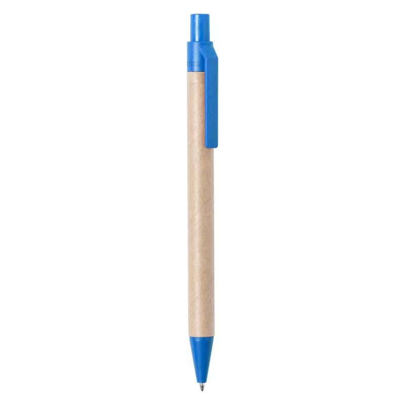 Desok długopis z papieru z recyklingu - niebieski (AP721868-06)