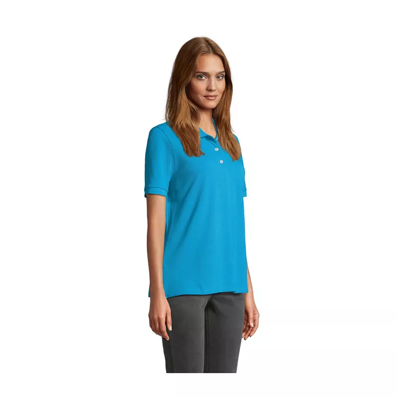 Koszulka polo damska Sol's PACIFIC WOMEN - Aqua (S04440-AQ)