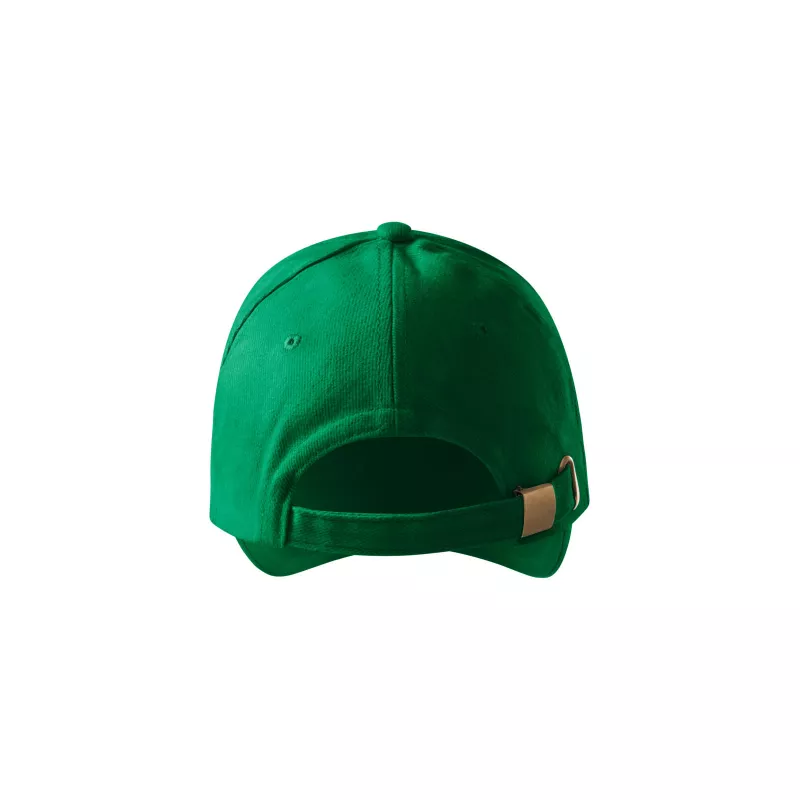Reklamiowa czapka z daszkiem Malfini SANDWICH 6P 306 - Zieleń trawy (ADLER306-ZIELEń TRAWY)