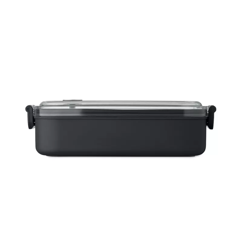 Lunchbox z PP ze stalowym wkładem 750 ml HOAGIE - Czarny (MO2770-03)