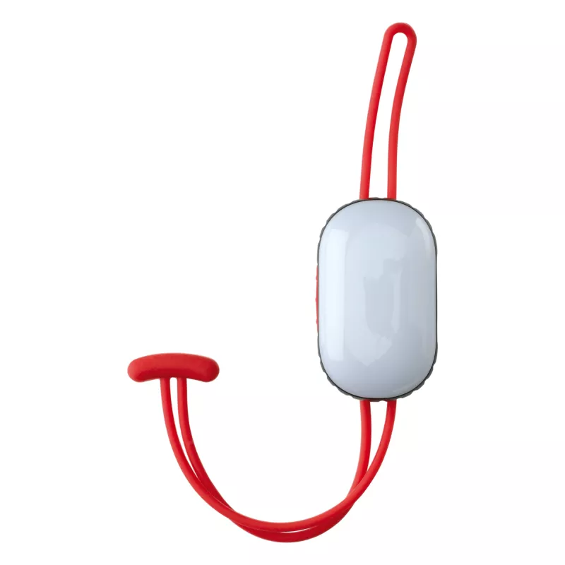 Silikonowa lampka sportowa - czerwony (LT91285-N0021)